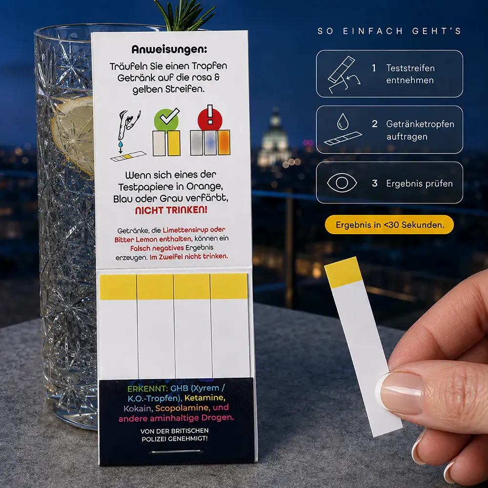Anwendung – Check your drink